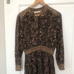 Animal Print Viscose dress from Zara